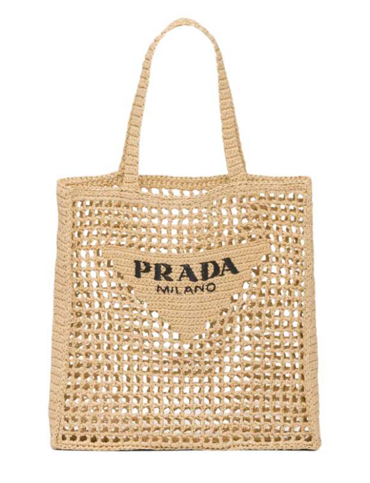 Raffia Tote Bag