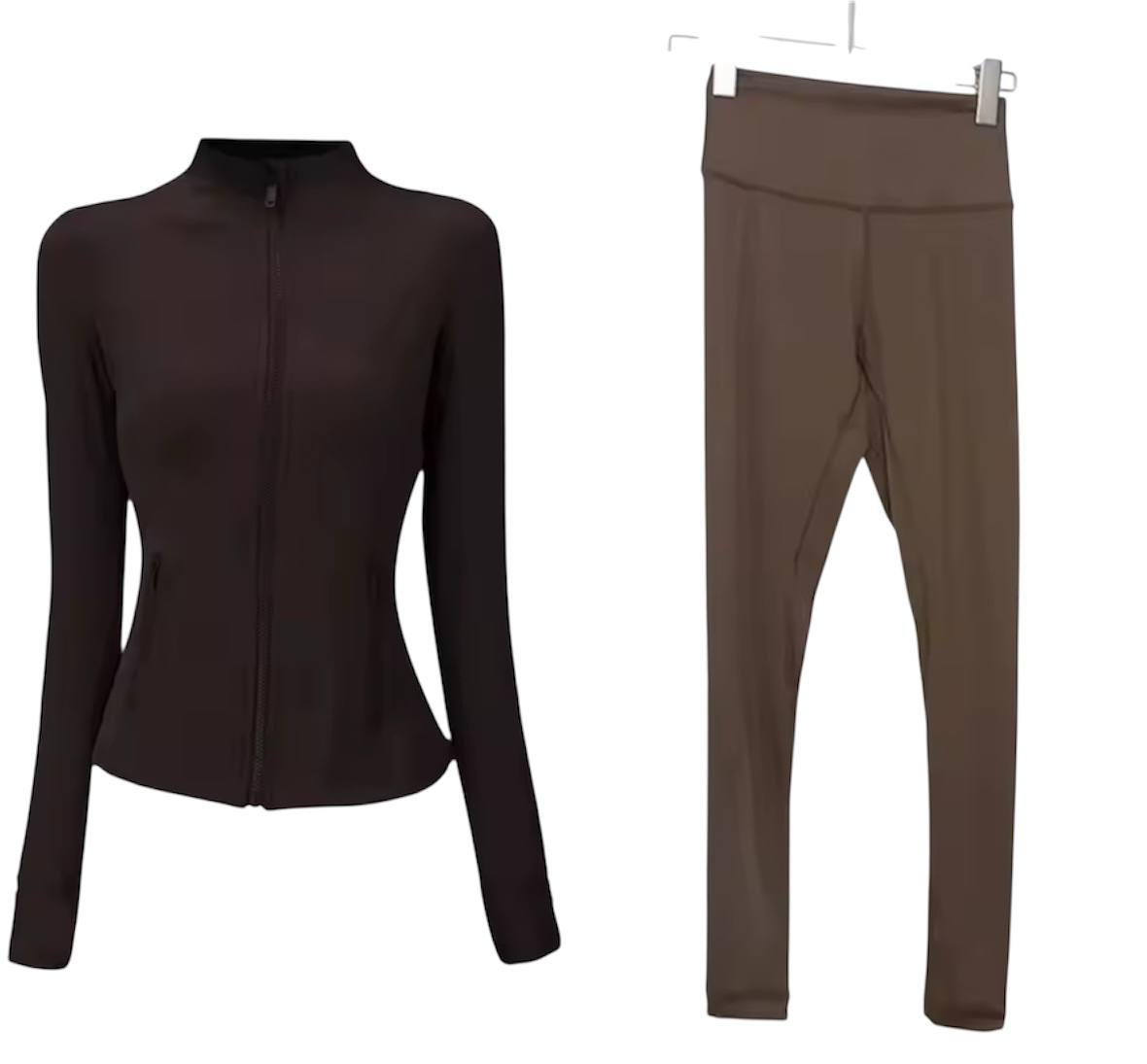 סט ארוך לימון - טייץ וג'קט