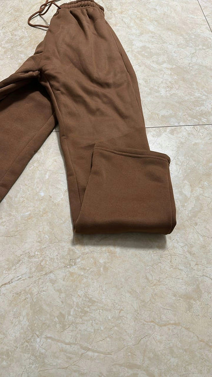 סט מכנס ופוטר טרנינג יוגה