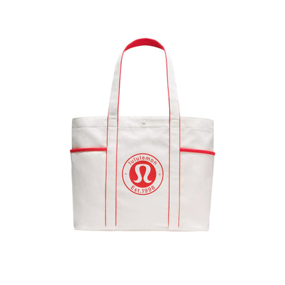 Canvas Tote Bag - תיק לארג׳ לולו לימון