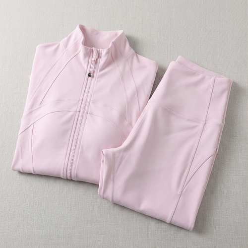 סט ארוך לימון - טייץ וג'קט