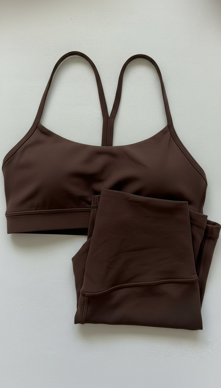 סט לימון ארוך - טופ וטייץ