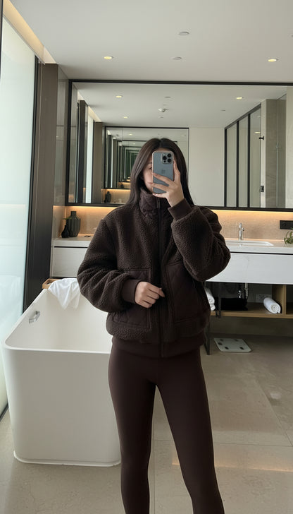 מעיל צמר אלו יוגה